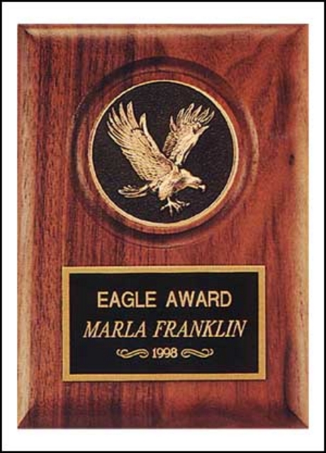 Eagle Medallion Plaque (5"x7")
